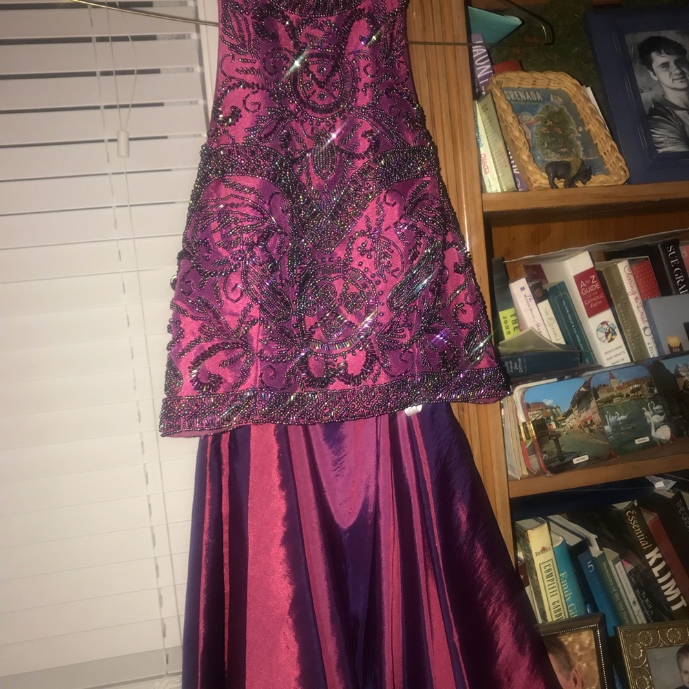 Sherri Hill two piece homecoming dress worn once.